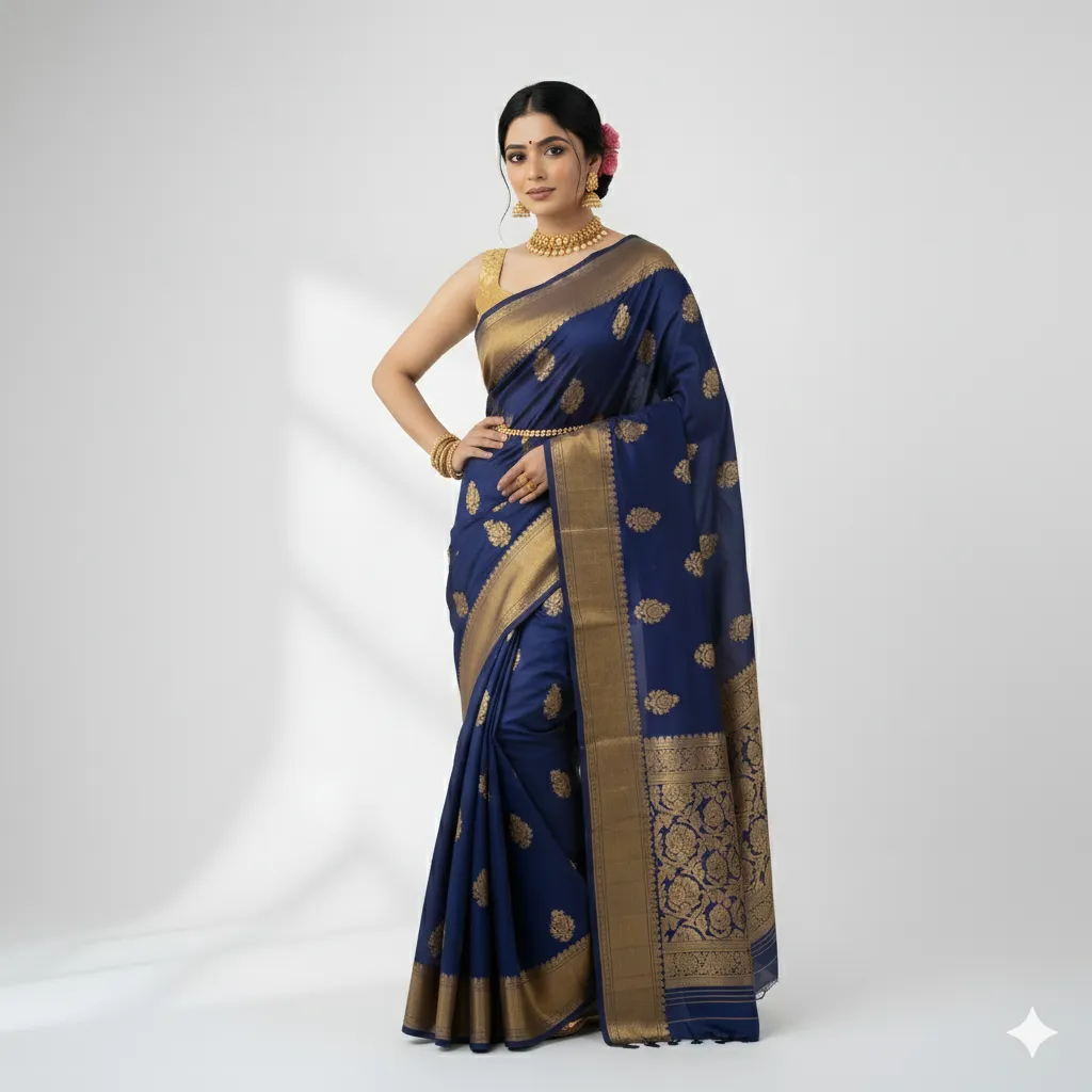 [HL-ORG-1096] Aarohi Petal loom Saree (copy)